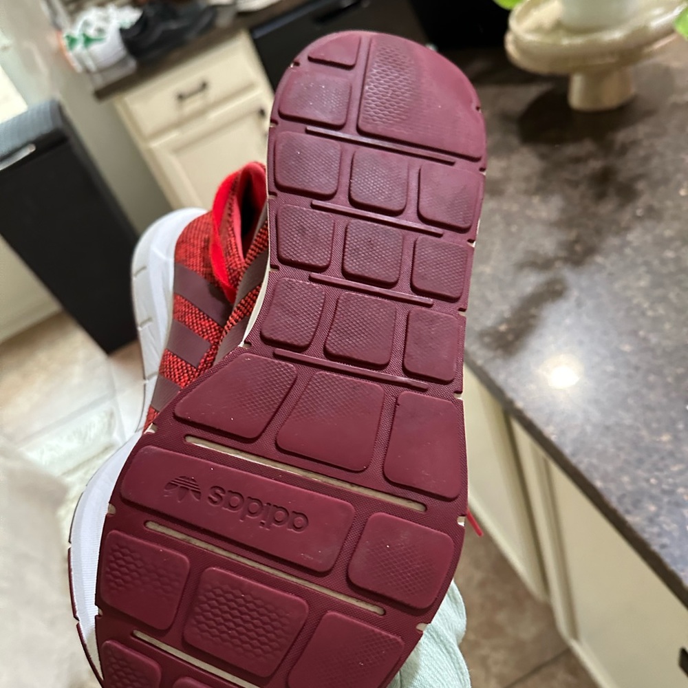 Adidas Swift Run Size 13 Red In Amazing Condition - image 5